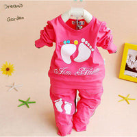 Thumbnail for 2pcs cute print baby outfit