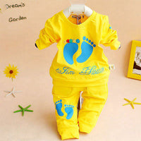 Thumbnail for 2pcs cute print baby outfit