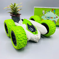 Thumbnail for 2 4ghz remote control 4 channel watch sensor roll flip stunt car