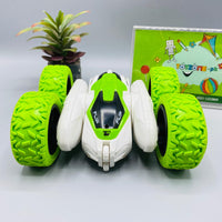 Thumbnail for 2 4ghz remote control 4 channel watch sensor roll flip stunt car