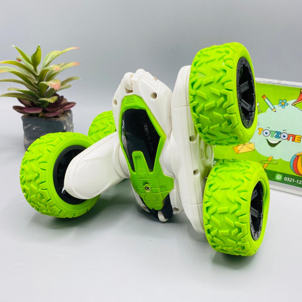 2 4ghz remote control 4 channel watch sensor roll flip stunt car