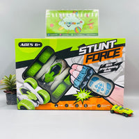 Thumbnail for 2 4ghz remote control 4 channel watch sensor roll flip stunt car