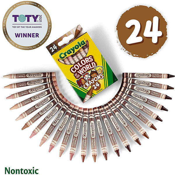 crayola color world crayons 24 pack