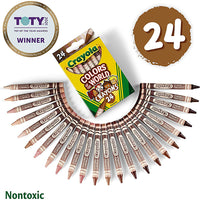 Thumbnail for crayola color world crayons 24 pack
