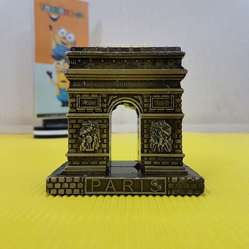 metal souvenir triumph arch france