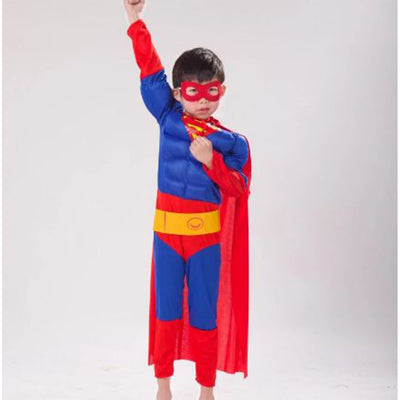 Superman Muscle Costume For Kids