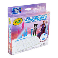 Thumbnail for crayola frozen 2 color changing window sticker