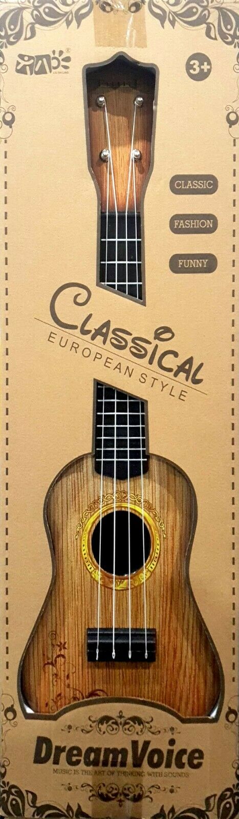 23inches children kids wooden acoustic guitar