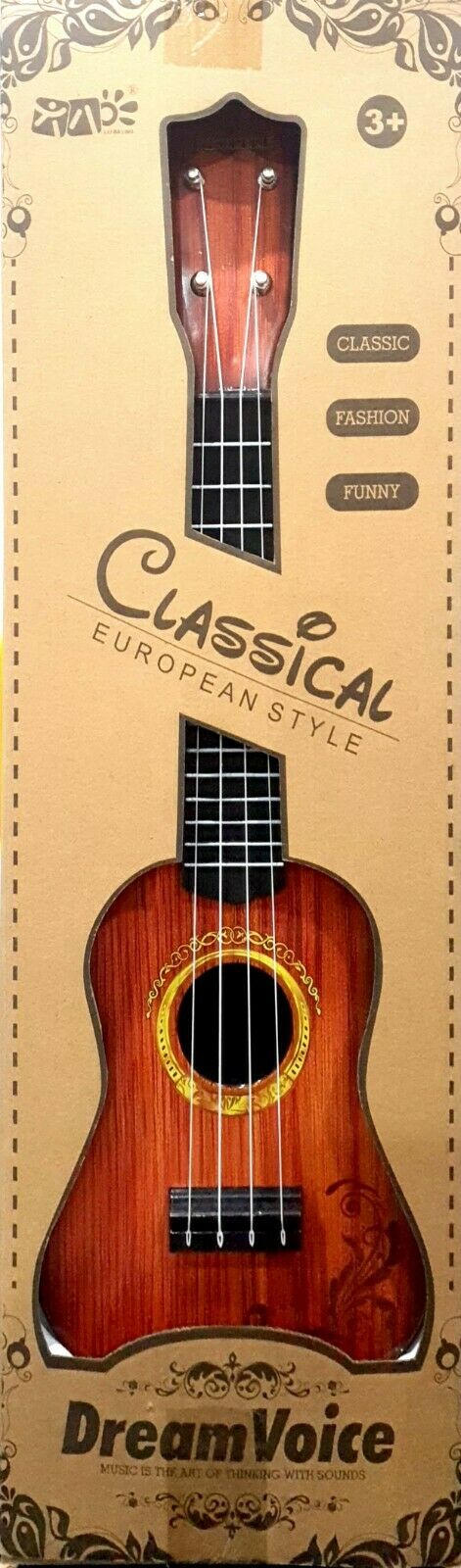 23inches children kids wooden acoustic guitar