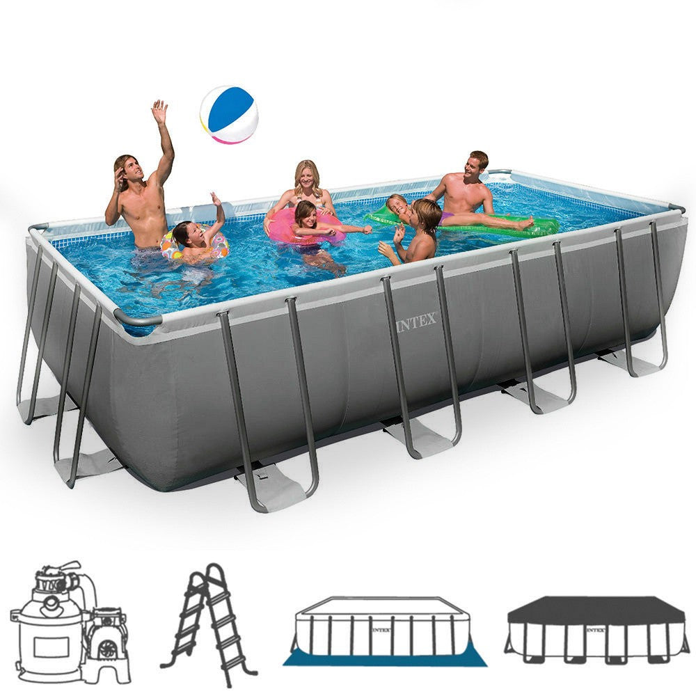 Intex Ultra XTR Frame Rectangular Pool Set