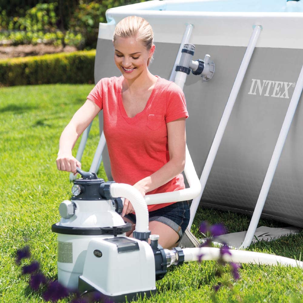 Intex Krystal Clear Sand Filter Pump (4500 LPH / 1200 GPH) 220