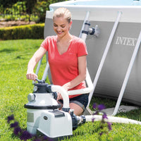 Thumbnail for Intex Krystal Clear Sand Filter Pump (4500 LPH / 1200 GPH) 220