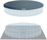 Thumbnail for Intex Prism Frame Pool With Water Filter Pump