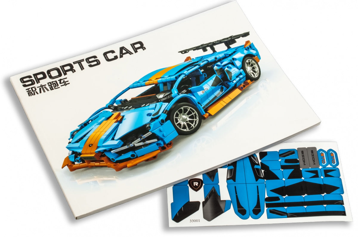Building Blocks - Lamborghini MOC Sports Car