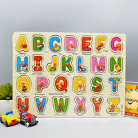 26 Alphabets Learning Block Puzzle Toy