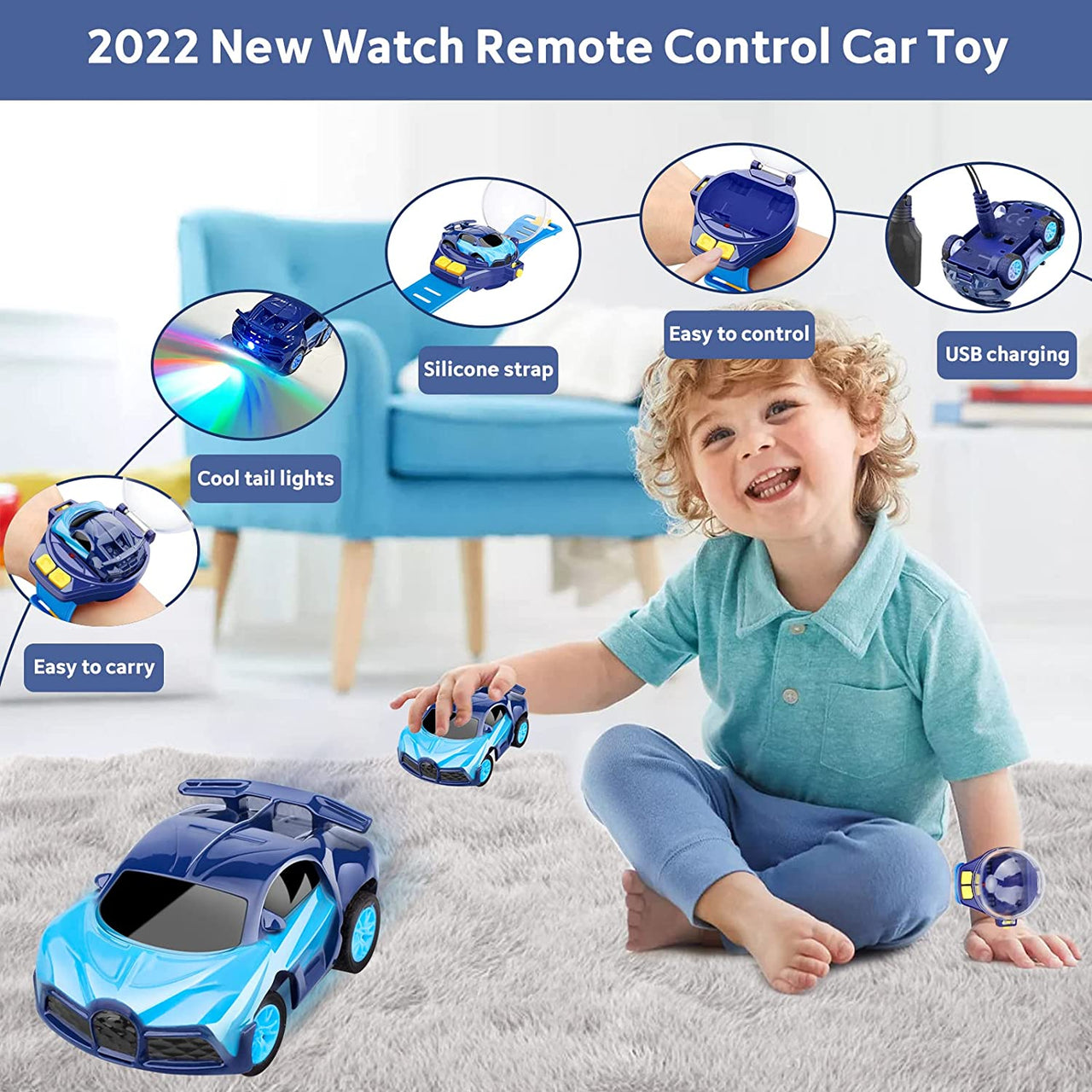 Wrist Watch Remote Control Car - Main Image