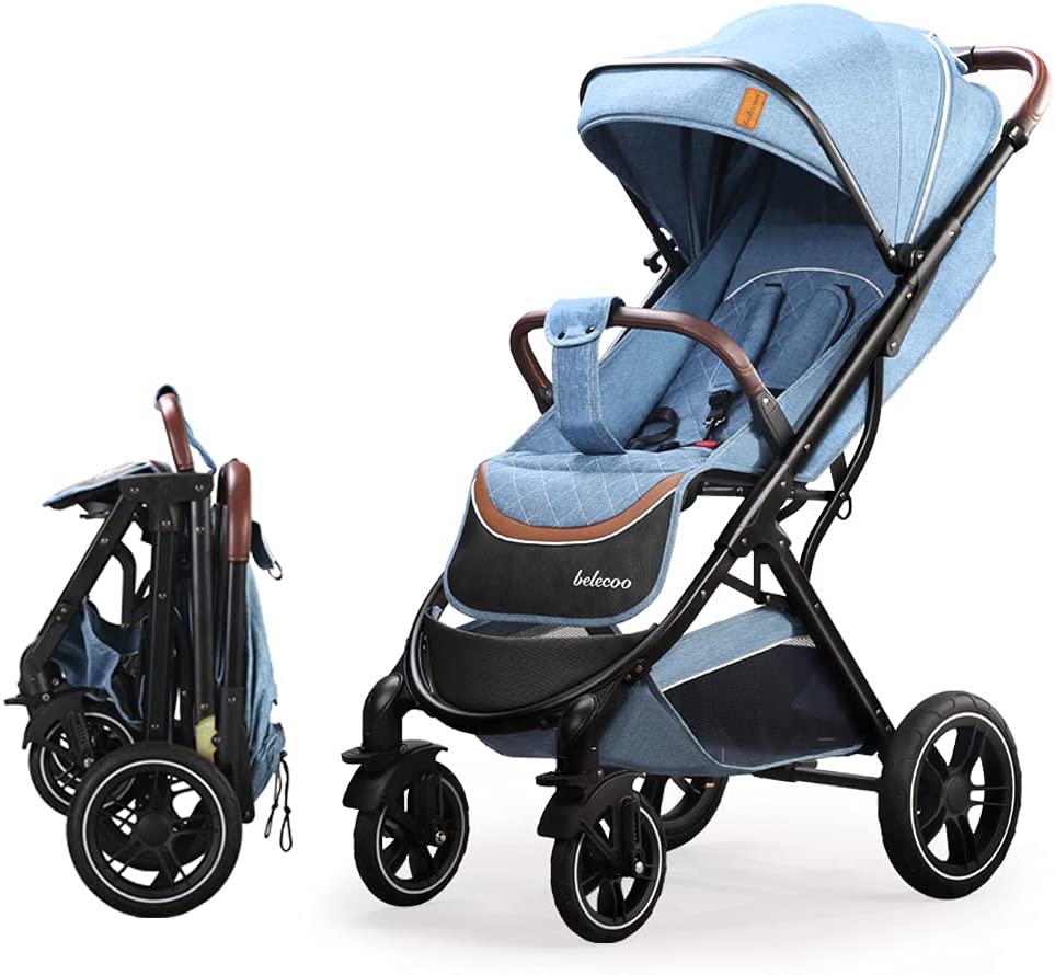 2 in 1 belecoo foldable new baby stroller