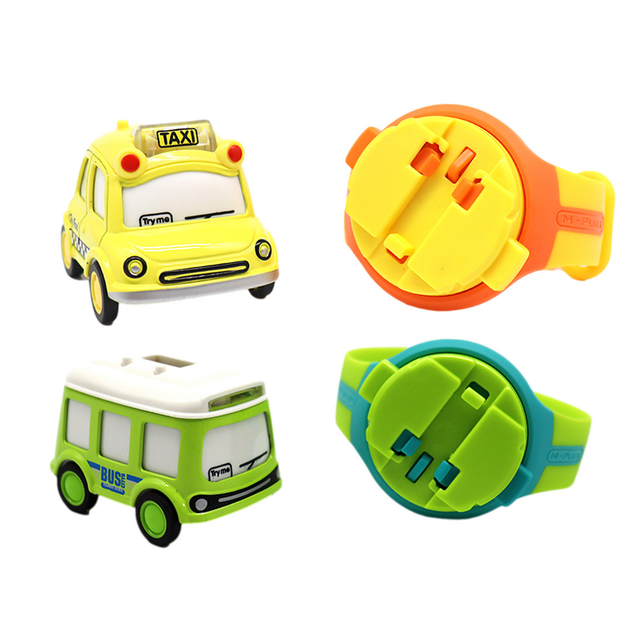 Digital Watch Toy Car with Light and Sound
