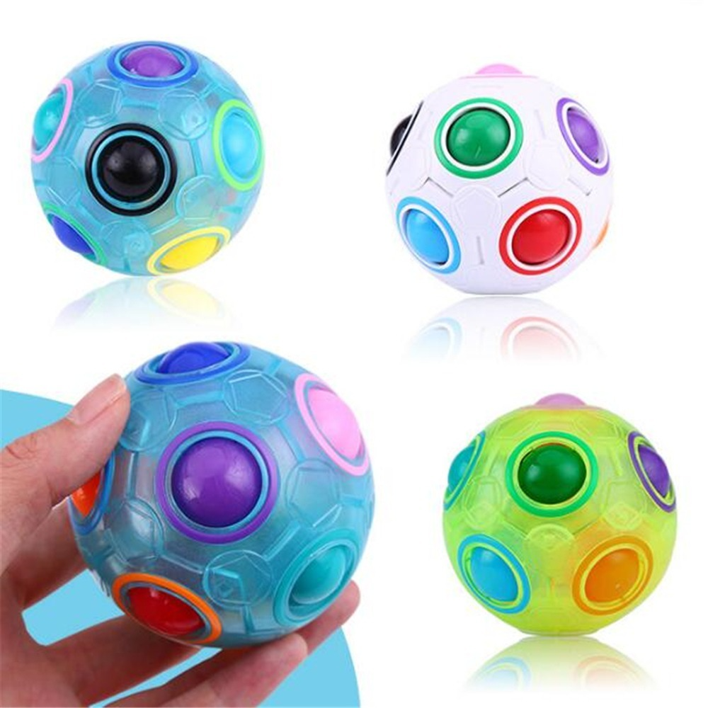 Antistress Magic Ball Rainbow Puzzle