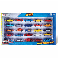 Thumbnail for maisto set of 25 small cars for boys