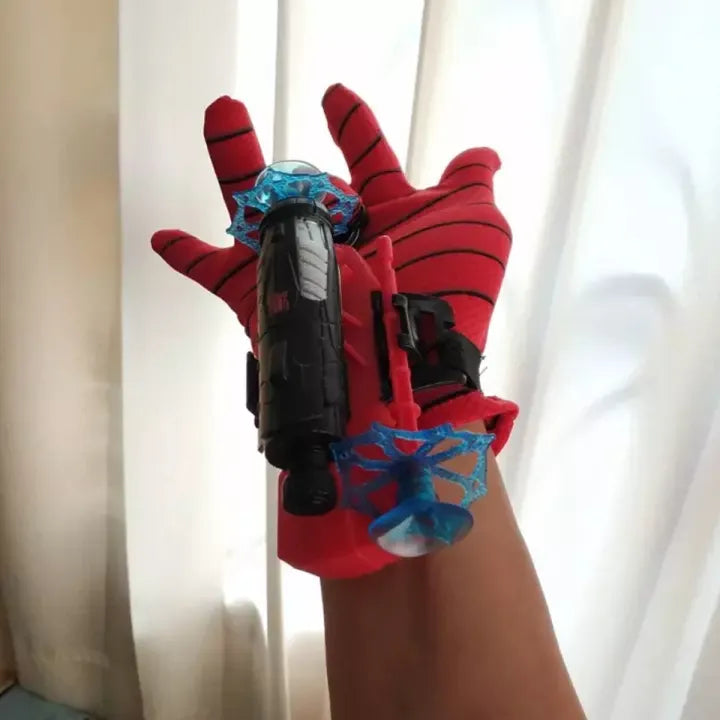 Spiderman With Shooter Glove Toy
