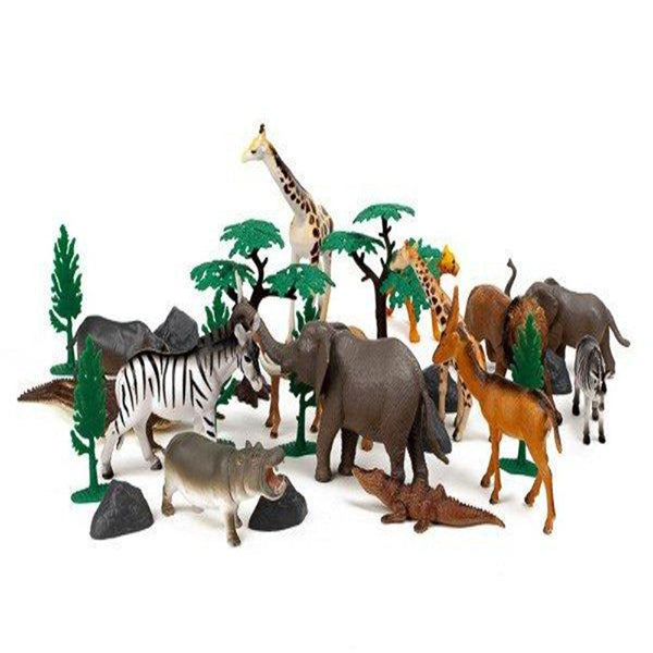 national geographic 30 pcs wild animals play set