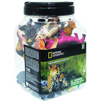 Thumbnail for national geographic 30 pcs wild animals play set