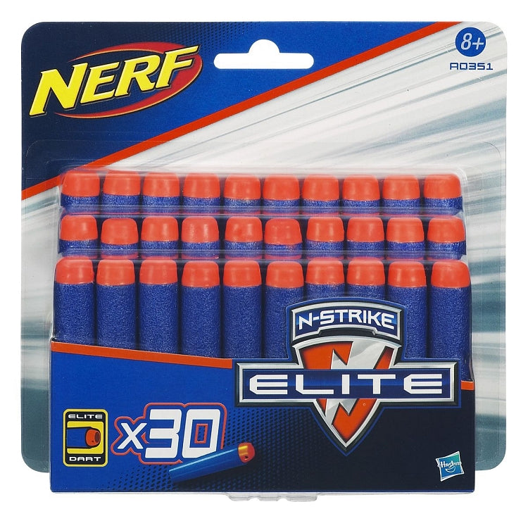 hasbro nerf n strike elite refill pack of 30 dart