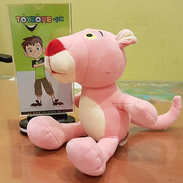 pink panther stuffed toy 12 inches