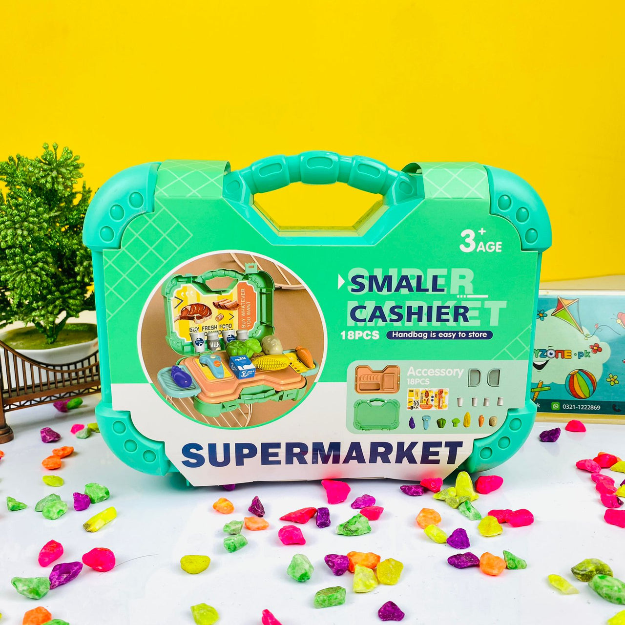18 pcs super market briefcase