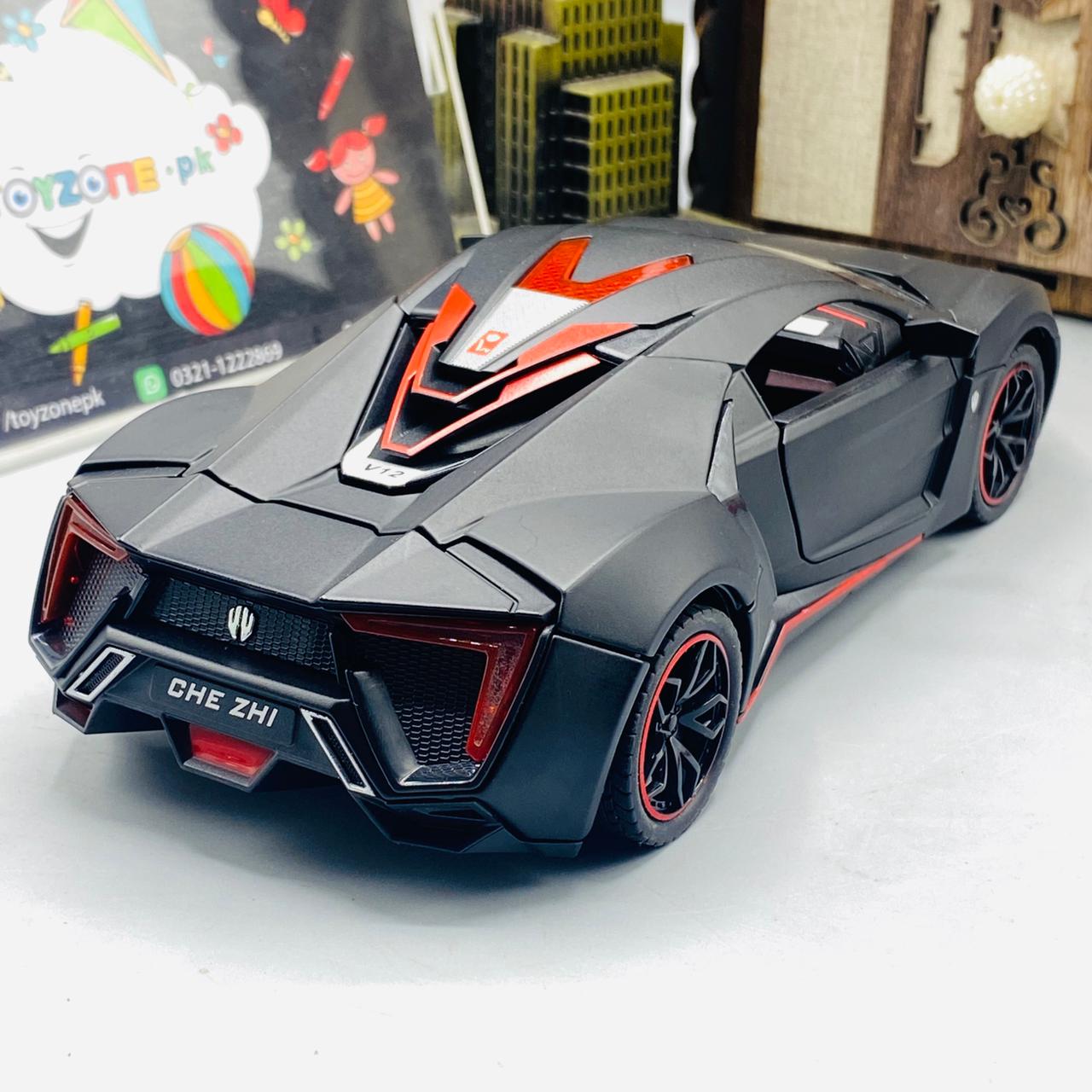 lykan hypersport super racing car