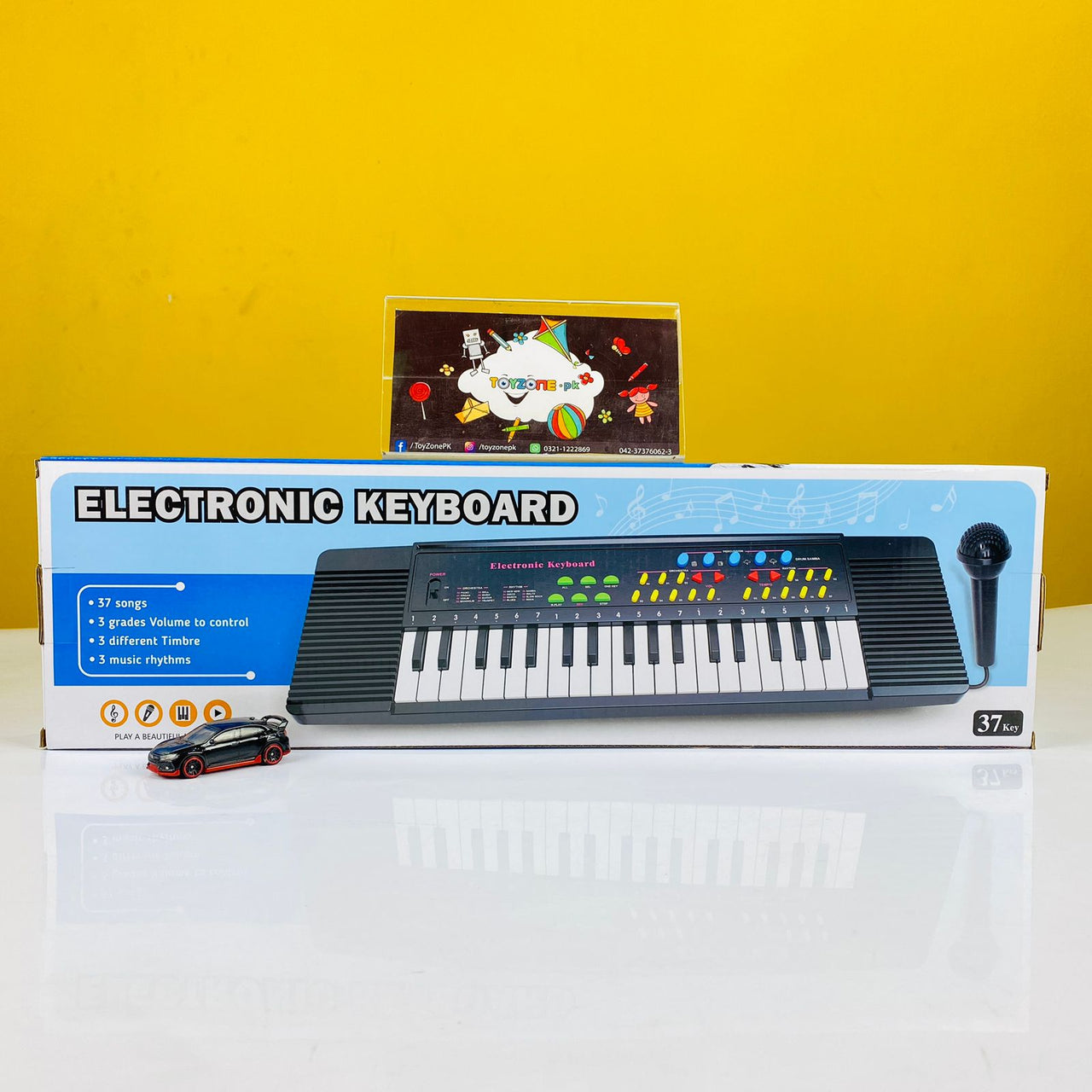 37 keys electronic keyboard piano with microphone