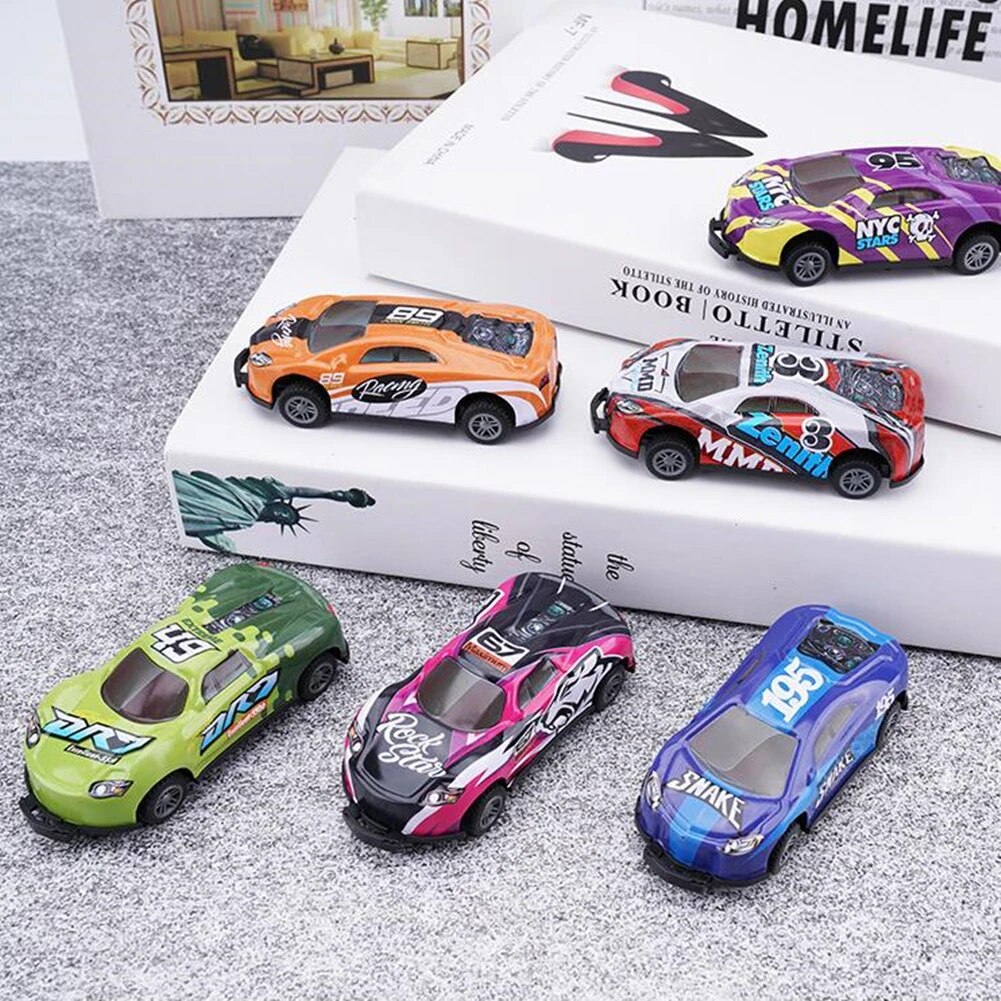 Mini Flip Pull Back Catapult Car