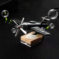 Thumbnail for Aeroplane Solar Car Air Freshener Perfume Diffuser