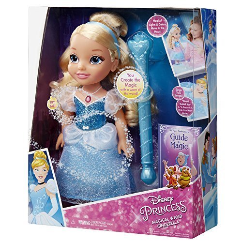 disney princess cinderella doll magical wand