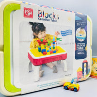 Thumbnail for 3 in 1 multifunctional classic building blocks desk