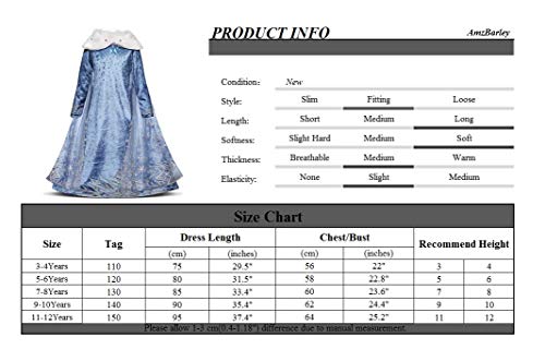 copy of disney frozen elsa isnpired girls ice queen costume dress