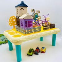 Thumbnail for 45 pieces building blocks table set