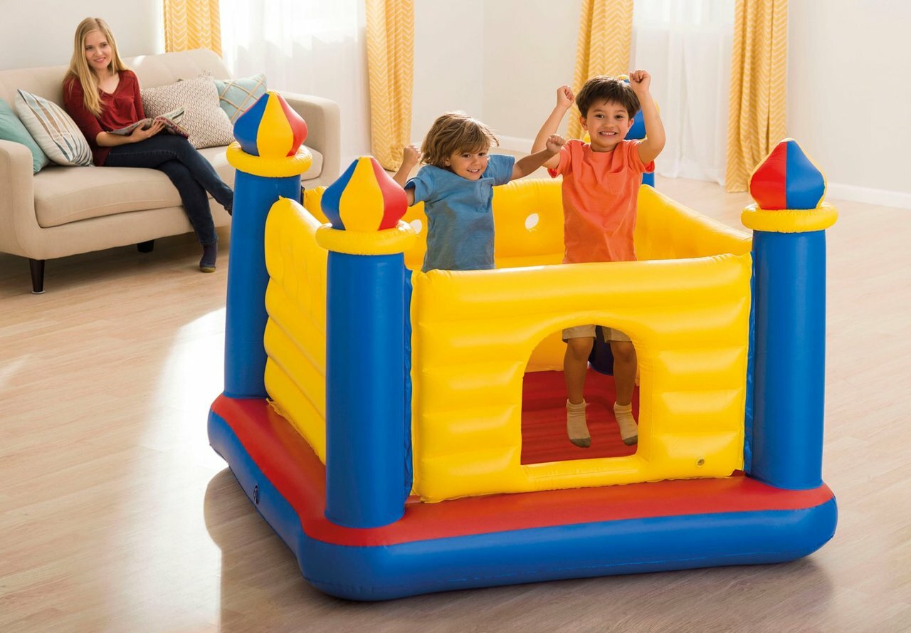 intex jump o lene ™ castle bouncer 69 x 69 x 53