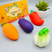 Thumbnail for 4 pieces vegetable chuchu toy