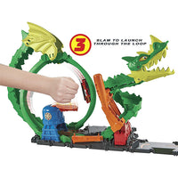 Thumbnail for Hot Wheels Track HDP03 Fire Truck City Dragon Drive