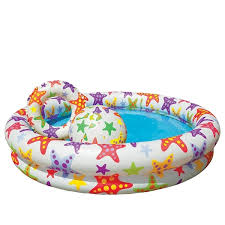 intex inflatable set pool circle ball 7709