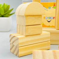 Thumbnail for 50 pcs wooden building blocks