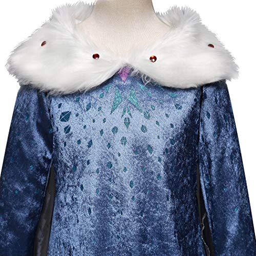 copy of disney frozen elsa isnpired girls ice queen costume dress