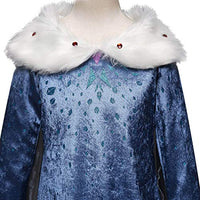 Thumbnail for copy of disney frozen elsa isnpired girls ice queen costume dress