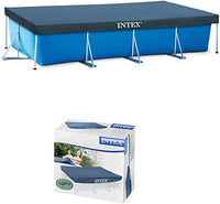 Thumbnail for Intex Frameset Swimming Pool Cover Rectangle