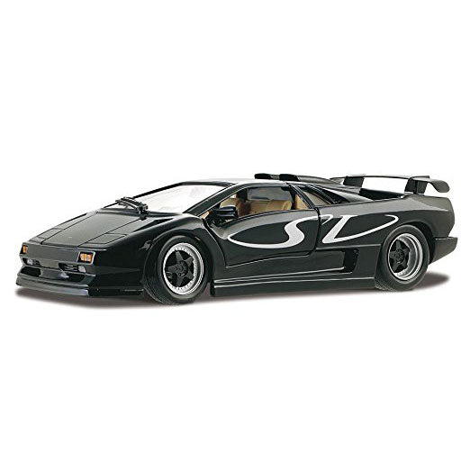 maisto lamborghini diablo sv black diecast car model