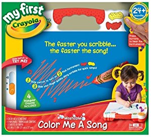 crayola my first crayola color me a song