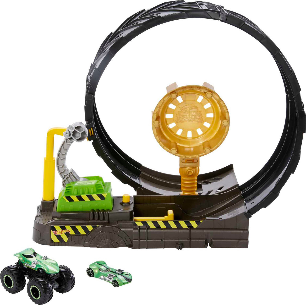 Hot Wheels Monster Trucks Glow in the Dark Epic Loop Challenge 1:64 scale