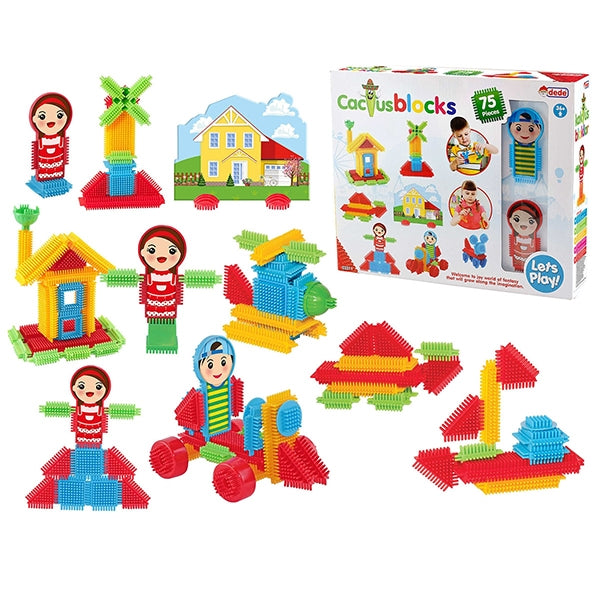 dede cactus blocks 75 pieces